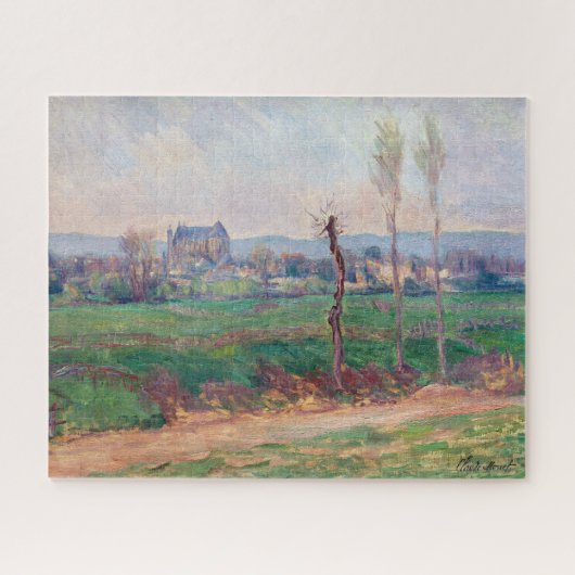 Puzzle Claude Monet - Vue de Vernon (Horizontal)