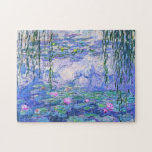 Puzzle Claude Monet Water Lilie L'Art Impressionniste Fra<br><div class="desc">Claude Monet Water Lilies Art French Impressionist Water Lilies (ou Nympheas) est une série d'environ 250 peintures à l'huile de l'impressionniste français Claude Monet. Les peintures représentent le jardin fleuri de Monet à Giverny.</div>