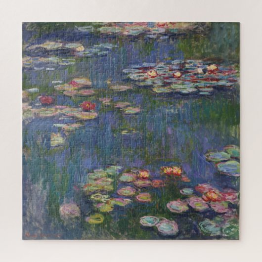 Puzzle Claude Monet Water Lilies 1916 Fine Art (Vertical)