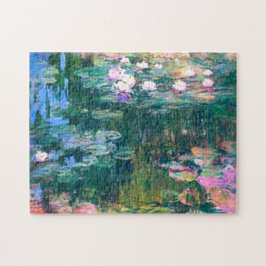 Puzzle Claude Monet Water Lilies 1917 (Horizontal)