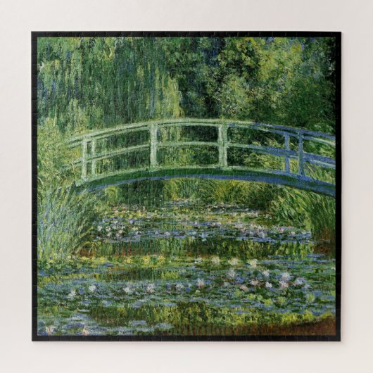 Puzzle Claude Monet, Water Lilies et le pont japonais (Vertical)