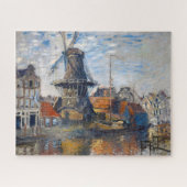 Puzzle Claude Monet - Windmill, Amsterdam (Horizontal)