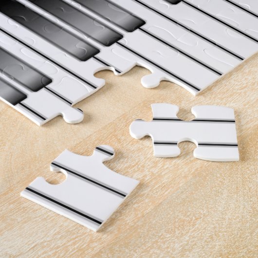 Puzzle Clavier de piano (Côté)