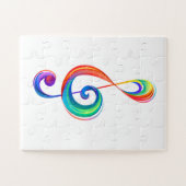 Puzzle Clé arc-en-ciel (Horizontal)