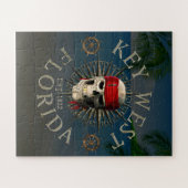 Puzzle Clé Pirate Ouest (Horizontal)