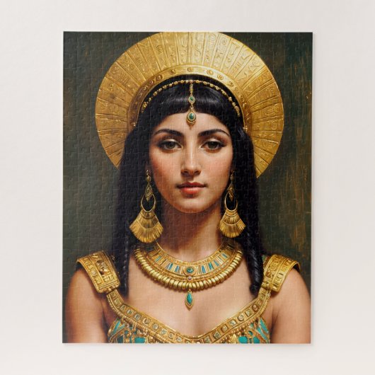 Puzzle Cleopatra Egyptian Queen Pharaoh Art (Vertical)