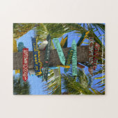 Puzzle Clés de Floride. Vœux de Noël (Horizontal)