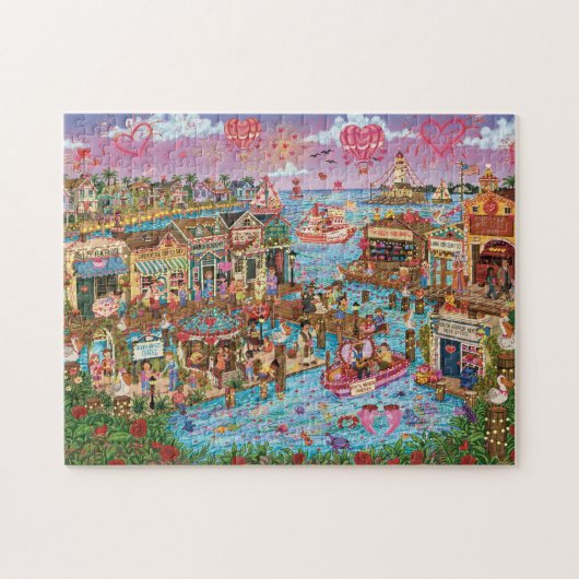 Puzzle Clés de Kouta Kerplop pour la Saint-Valentin (Horizontal)