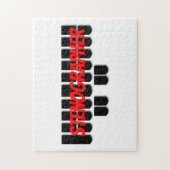 Puzzle Clés de Steno de sténographe pour des sténographes (Vertical)