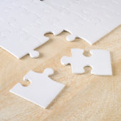 Puzzle Clés de table de piano en bois Brown nom monogramm (Côté)