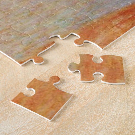 Puzzle Cliff à Pourville dans le matin Monet Fine Art (Côté)