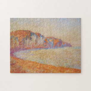 Puzzle Cliff à Pourville dans le matin Monet Fine Art