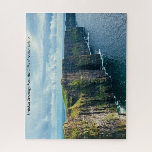 Puzzle Cliff de Moher Irlande. (Vertical)