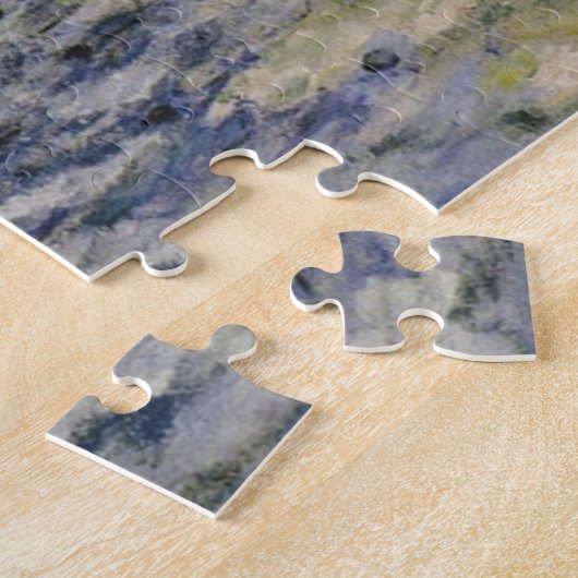 Puzzle Cliff et Porte d'Aval Monet Beaux-Arts (Côté)