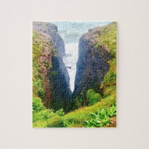 Puzzle Cliff walk Dunmore East Waterford Irlande