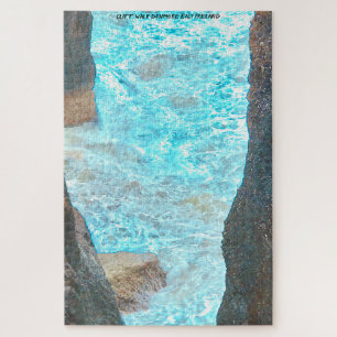 Puzzle Cliff Walk Dunmore East Waterford Irlande. Jigsaw