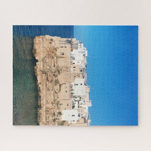 Puzzle Cliffside en Polignano a Mare, Pouilles, Italie (Horizontal)