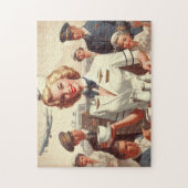Puzzle Clin de stadier vintage (Vertical)