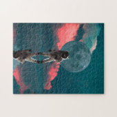 Puzzle Clipart de l'espace de l'astronaute de l'extérieur (Horizontal)