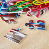 Puzzle Clips papier colorés Bureau Approvisionnement Jigs (Côté)