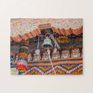 Puzzle Cloche dans le Dzong de Punakha - Bhoutan, Himalay
