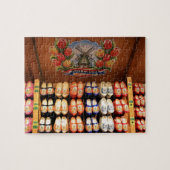 Puzzle Clogs peints en bois, Hollande 2 (Horizontal)