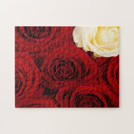 Puzzle Close-up de rose (Horizontal)