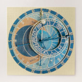 Puzzle Closeup on Prague Astronomical Clock, Czech R. (Horizontal)