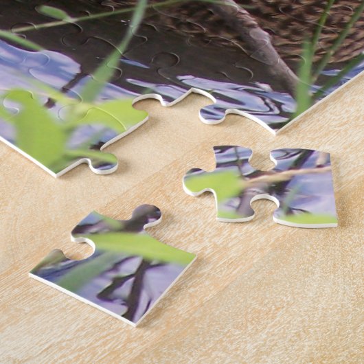 Puzzle Closeup photo of a duck (Côté)