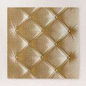 Puzzle Closeuse en cuir doré (Horizontal)