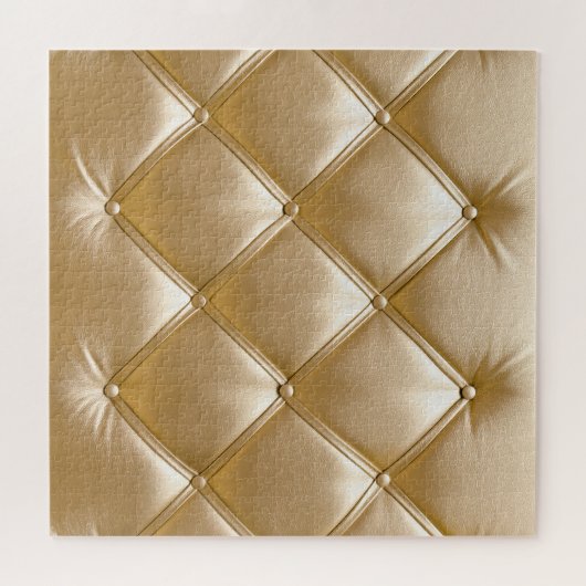 Puzzle Closeuse en cuir doré (Horizontal)