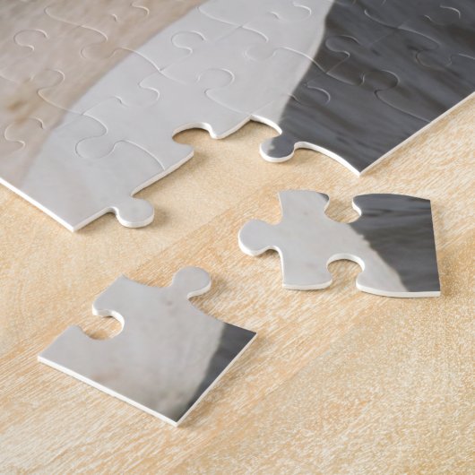 Puzzle Closeuse étonnante d'un cygne muet dans le port (Côté)