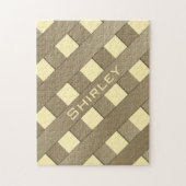 Puzzle Clôture du treillis par Shirley Taylor (Vertical)