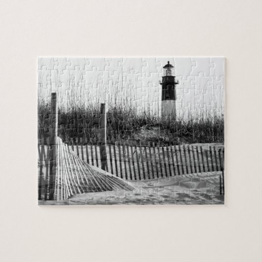 Puzzle Clôtures de plage et phare (Horizontal)
