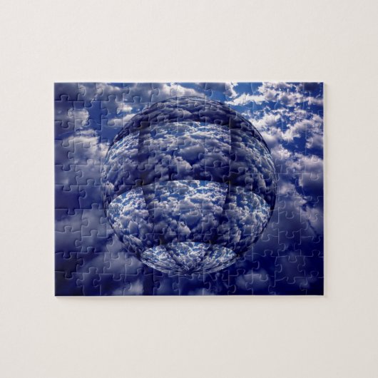 Puzzle Cloud 3D Abstrait (Horizontal)