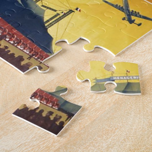 Puzzle Clown de cirque vintage (Côté)