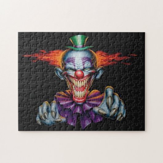 Puzzle Clown de mal de tueur (Horizontal)