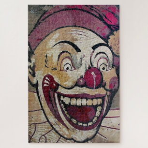 Puzzle Clown Déplaisant rétro