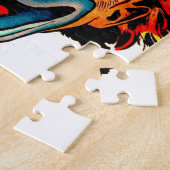 Puzzle Clown fou vintage (Côté)