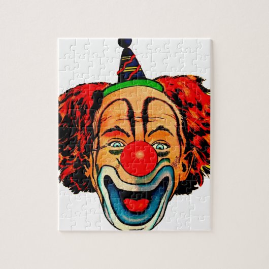 Puzzle Clown fou vintage (Vertical)