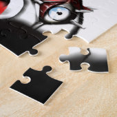 Puzzle Clown mauvais (Côté)