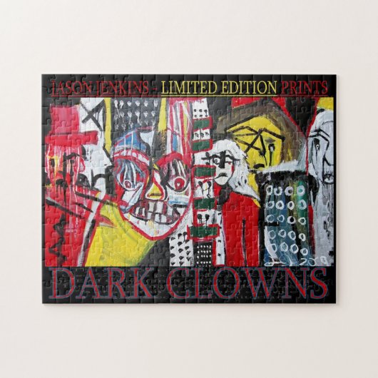 Puzzle Clowns Sombres (Horizontal)