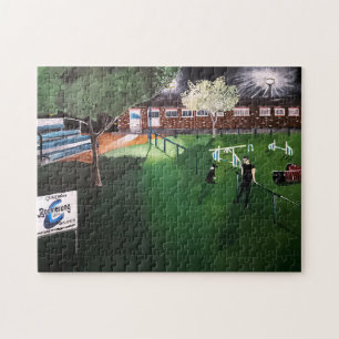 Puzzle Club Canino Boomerang Peinture par Alfred Fox