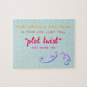 Puzzle Club de lecture de livre humoristique sur le twist