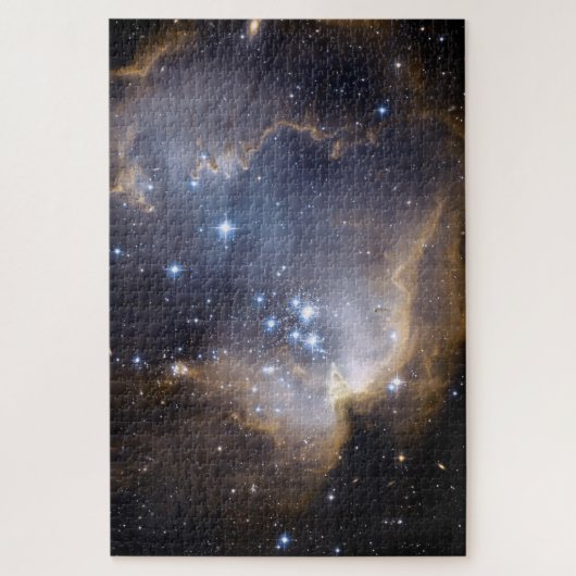 Puzzle cluster NGC 602 (Vertical)