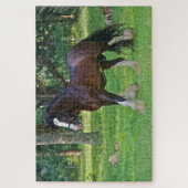 Puzzle Clydesdale Horse (Vertical)
