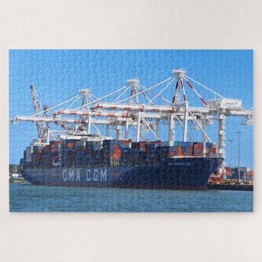 Puzzle CMA CGM Bellini porte-conteneurs (Horizontal)
