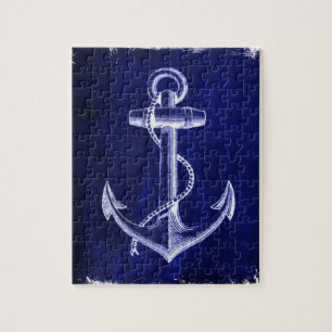 Puzzle coastal chic nautical marine