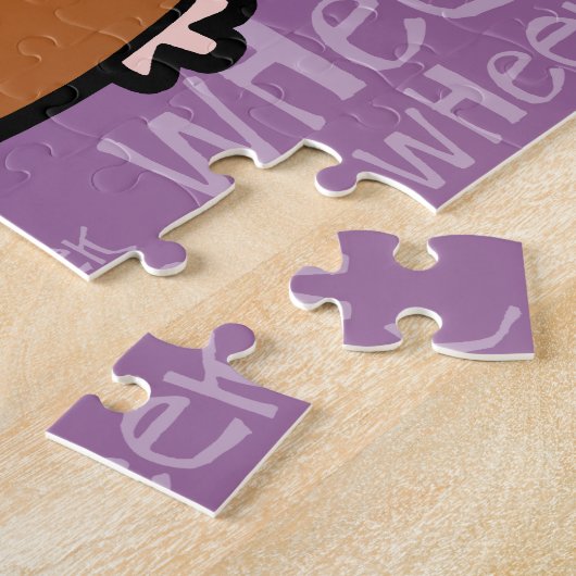 Puzzle Cobaye bruyant (cheveux lisses) (Côté)