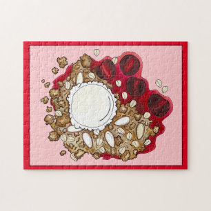 Puzzle Cobbler à crumble cerisier Dessert boulangerie Che